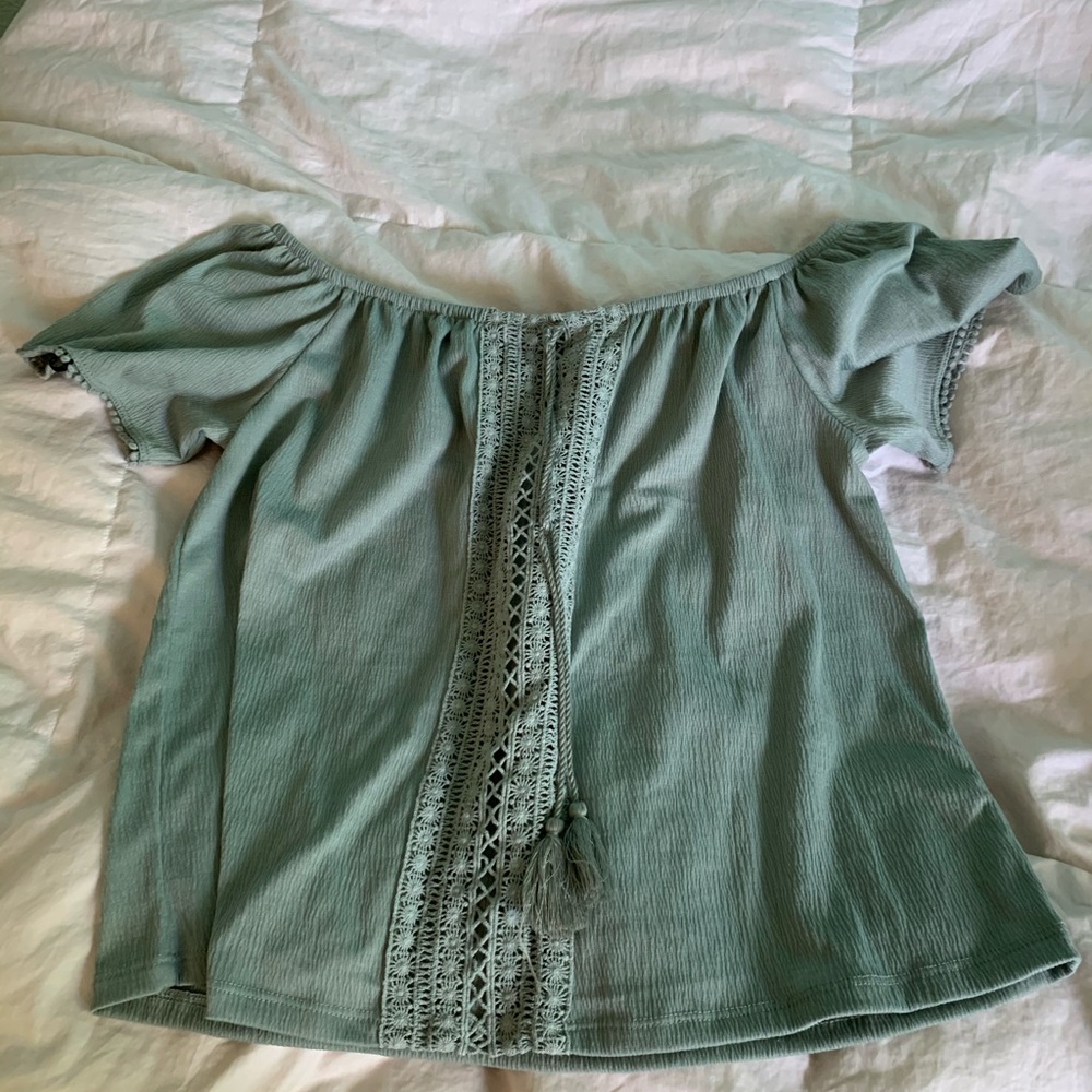 h&m off the shoulder top